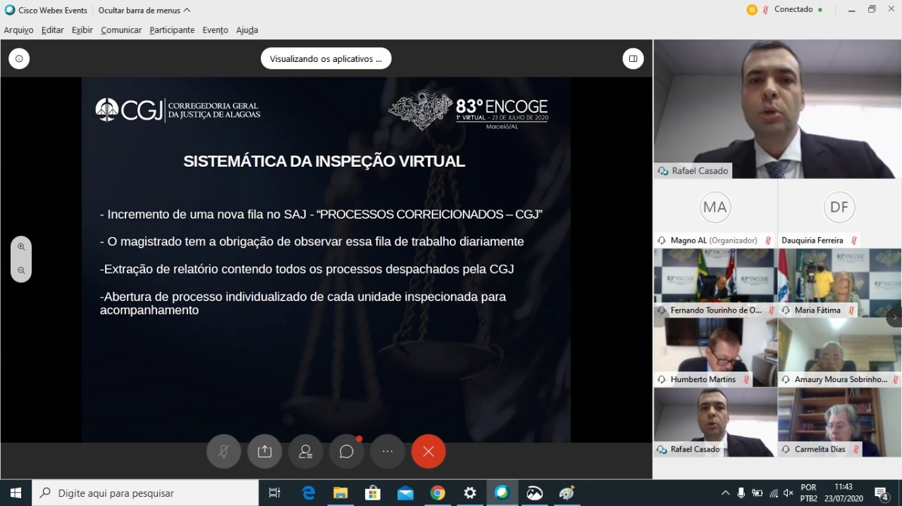 juiz auxiliar da CGJ/AL, Antônio Rafael Casado