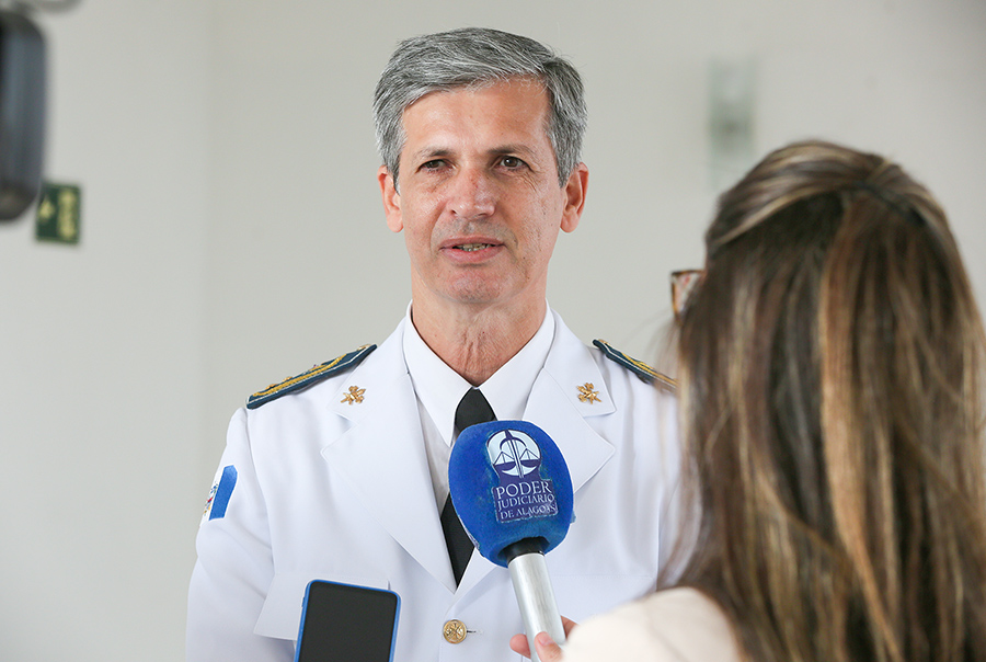 Comandante dos Bombeiros de Alagoas, Jacques Wolbeck.