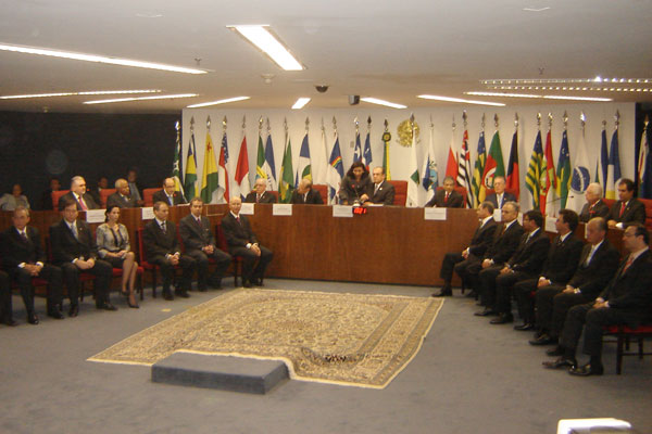 Solenidade foi realizada no anexo II do STF