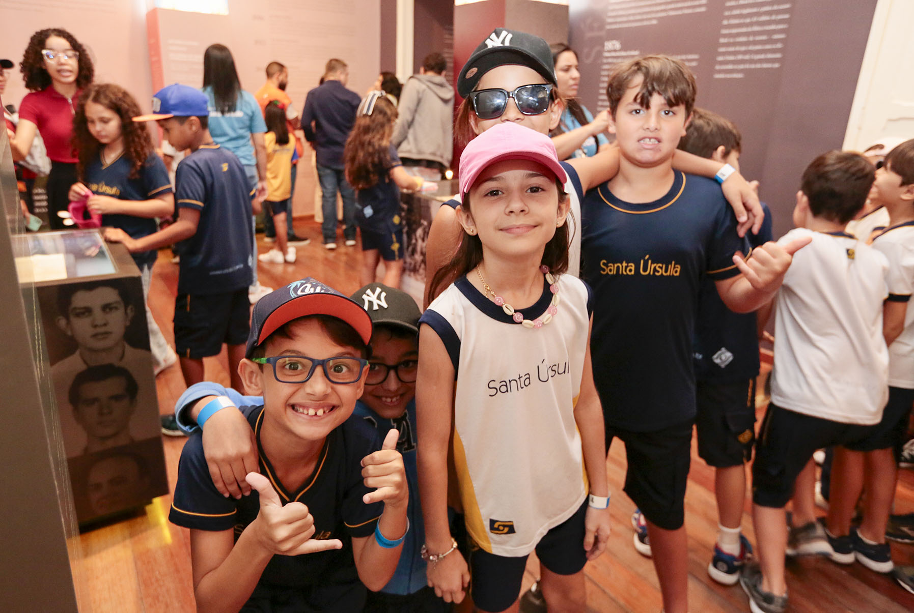 Alunos do Colégio Santa Úrsula aprendem de forma lúdica sobre o Judiciário.