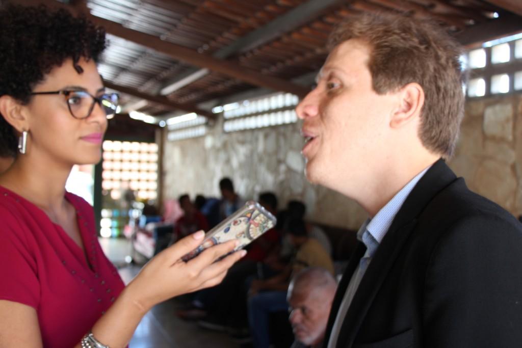 Juiz Anderson Passos. Foto: Mathilde Van Brussel