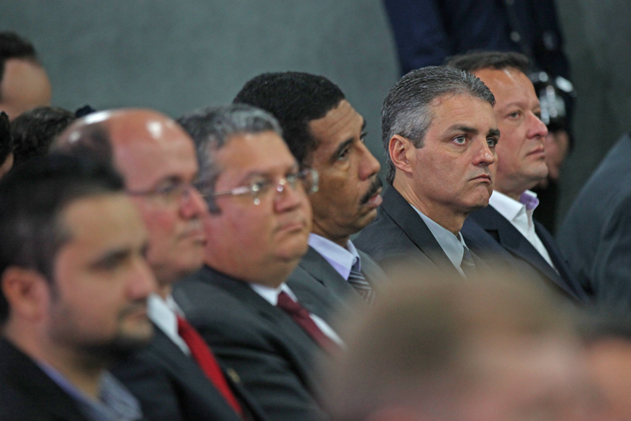 Magistrado Maurício Brêda também participou da solenidade. Foto: Anderson Moreira