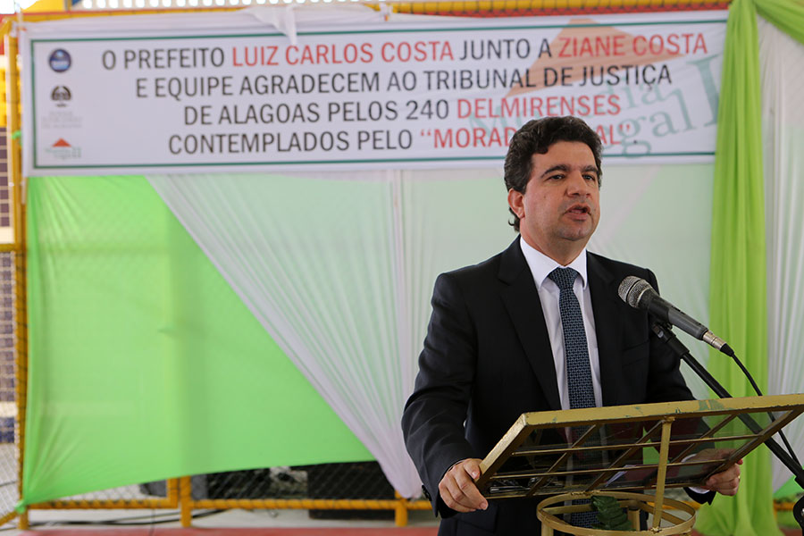 Juiz Carlos Cavaltanti, coordenador do programa Moradia Legal II.