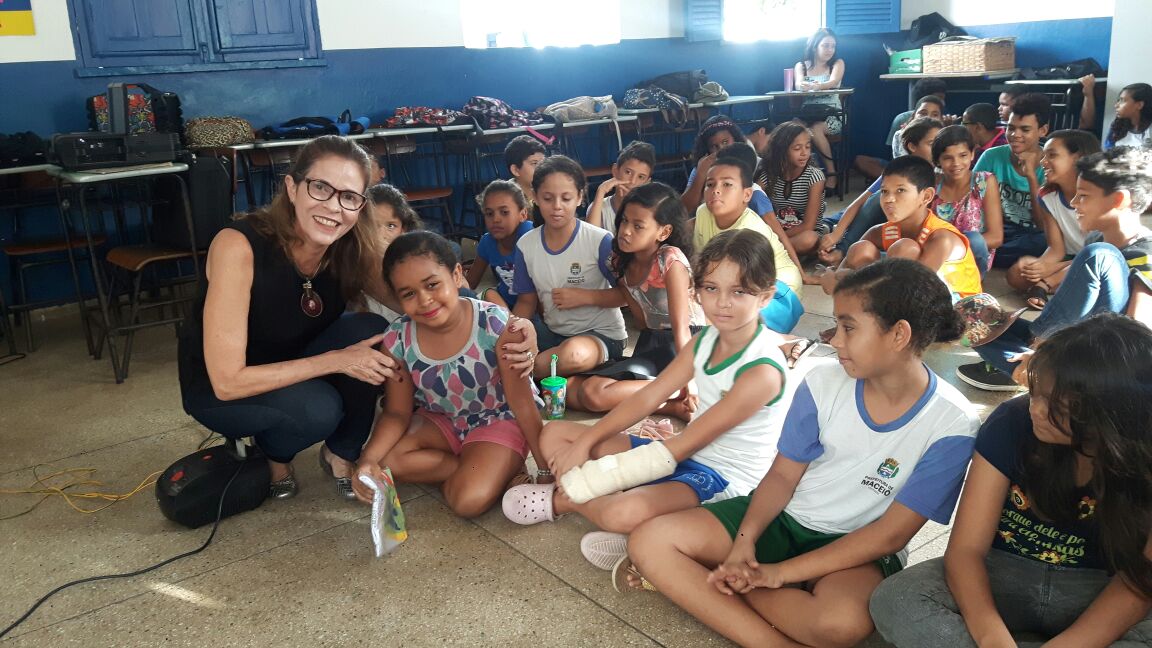 Ana Valéria Pitta, servidora do Cidadania e Justiça. 