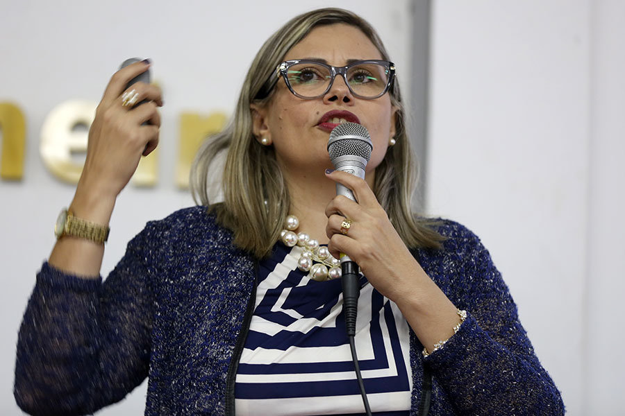 Auzenir Almeida, psicóloga do Poder Judiciário.