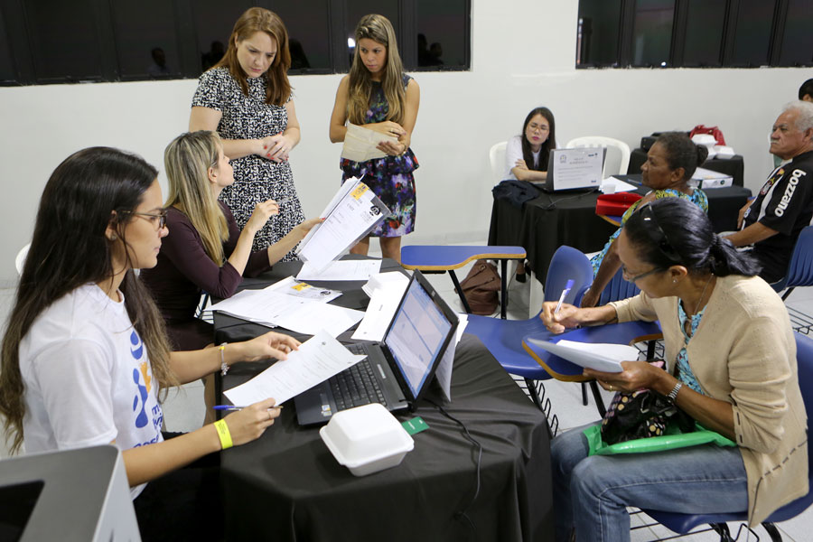 Justiça Itinerante na Universidade Tiradentes (Unit).