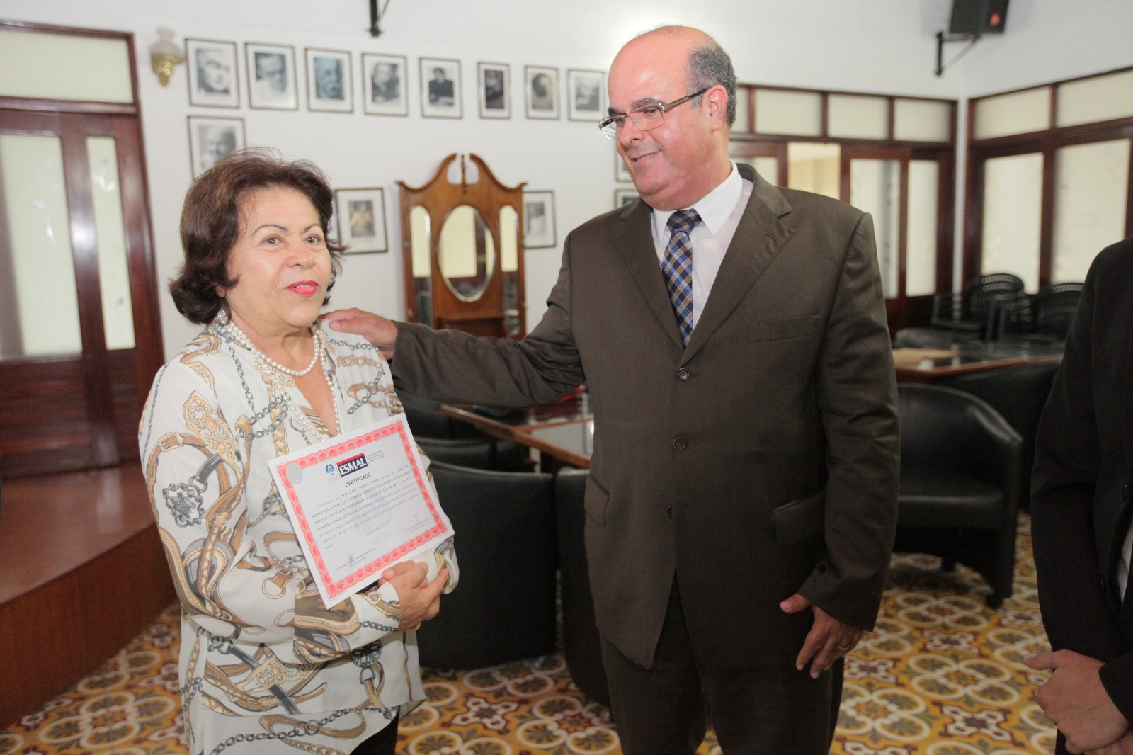 Sebastiana Bartira ficou tão empolgada com o curso que encerrou atividades práticas antes do prazo.