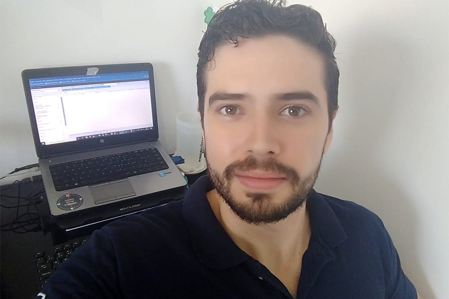Victor Amorim de Almeida Rizzo, servidor do SAJ.