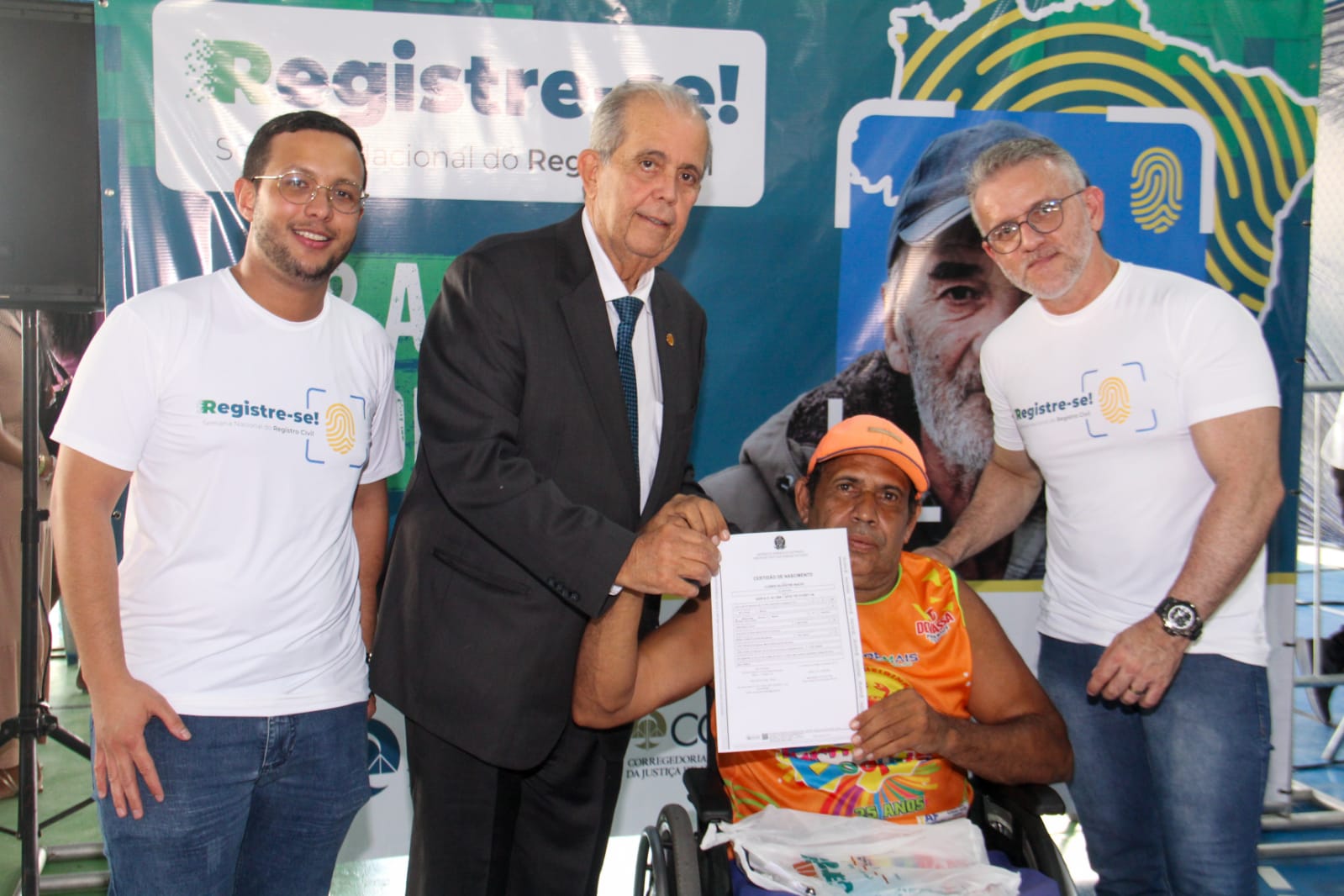 Campanha Registre-se! no Vergel do Lago, Maceió. 