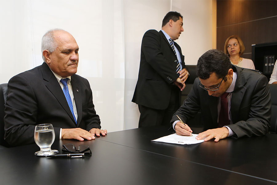 Juiz Auxiliar da Presidência, Ygor Vieira Figueiredo.
