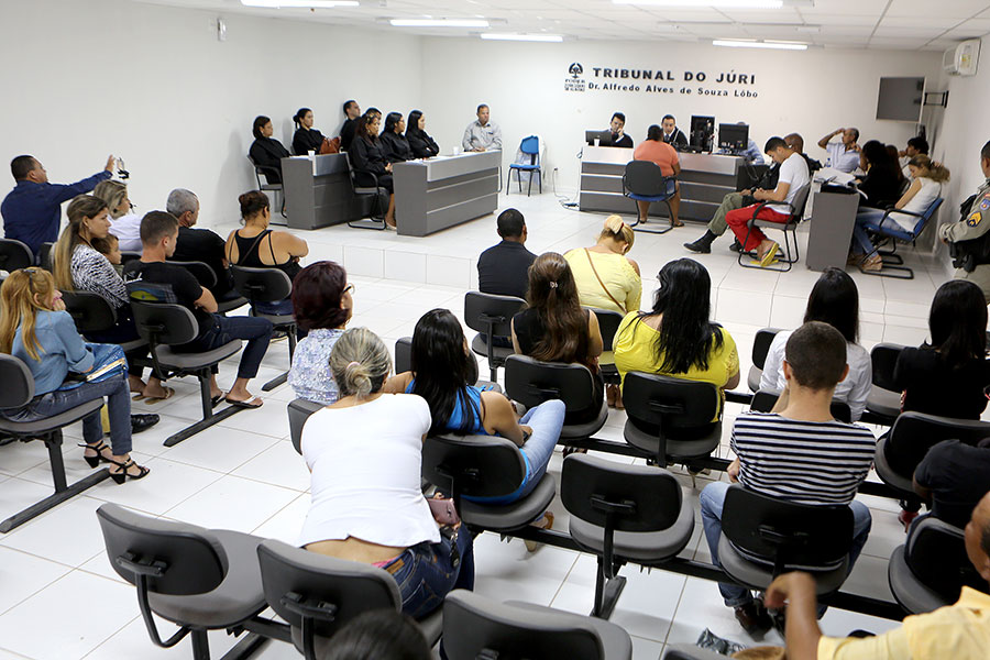 Tribunal do Júri em Porto Calvo.