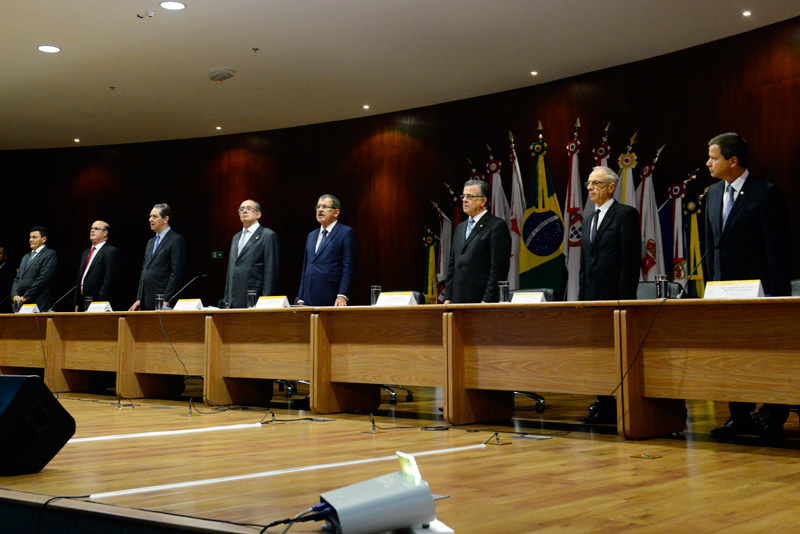 Desembargador Fernando Tourinho participa de solenidade de abertura. Foto: Enfam