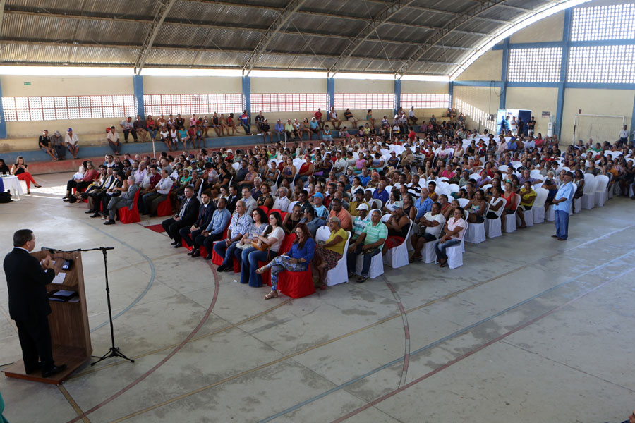 Presidente do Tribunal de Justiça de Alagoas, desembargador Washington Luiz durante a solenidade.