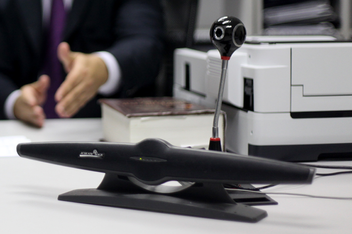 Equipamentos utilizados nas audiências