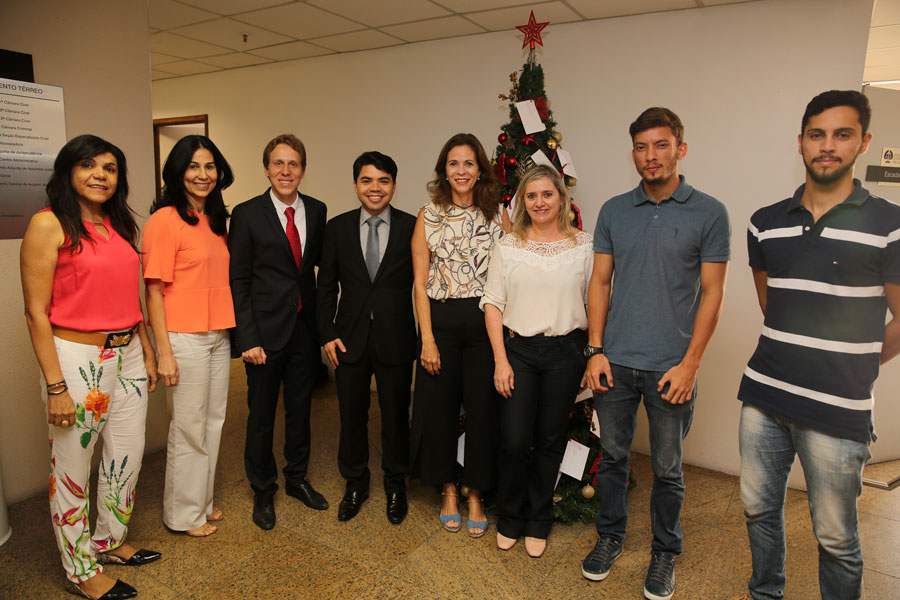 Equipe do PCJE, que organiza o Natal Solidário.