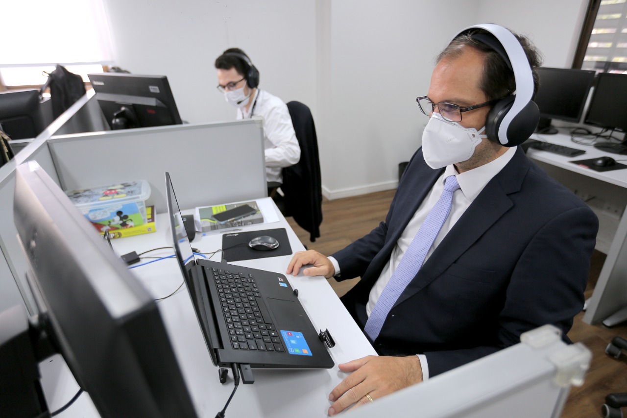 Servidor Patrick Albuquerque, do Setor Técnico-Contábil da CGJAL.