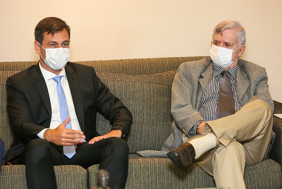 Visita da nova cúpula da OAB/AL, que assumiu em janeiro de 2022, ao TJAL.