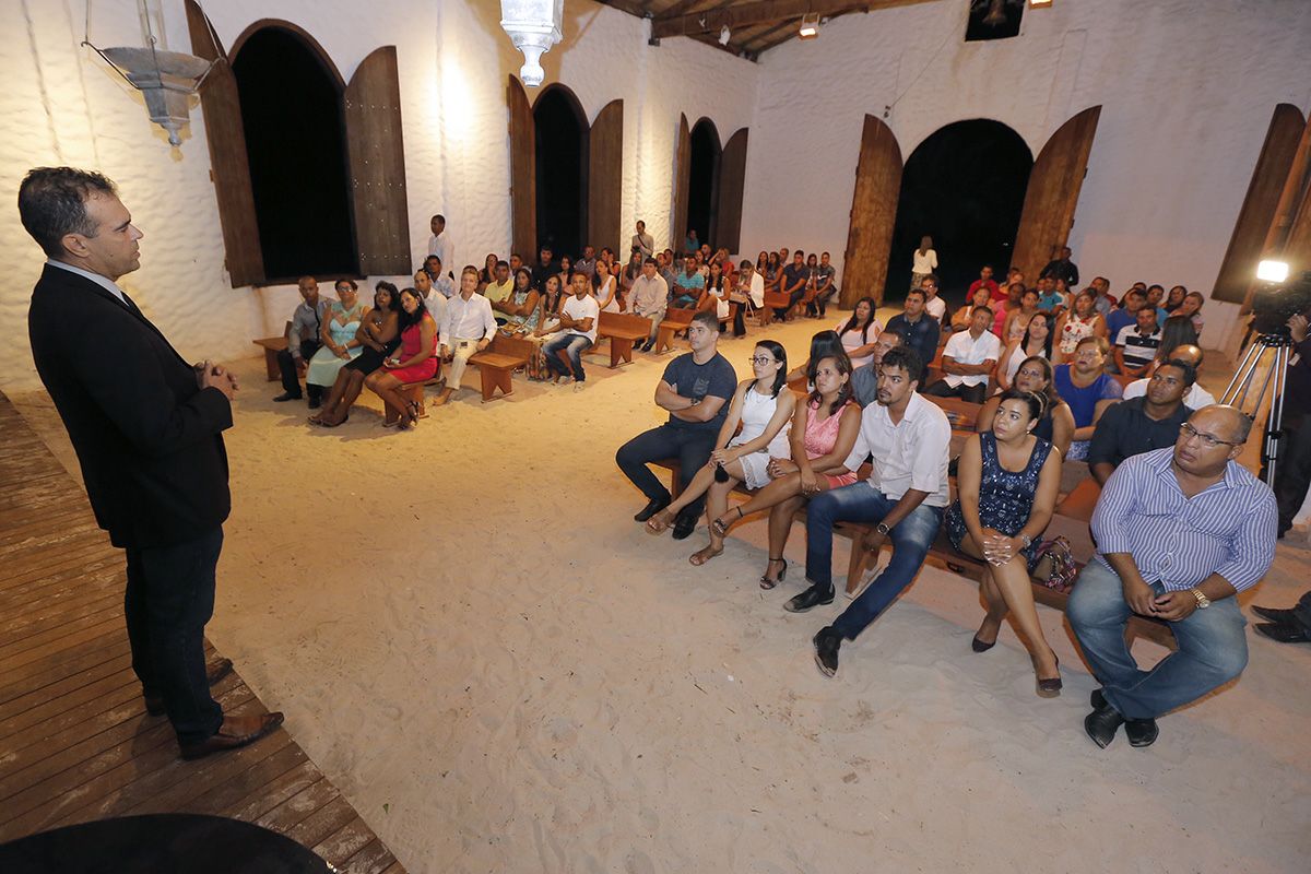 Cerimônia na Capela dos Milagres foi conduzida pelo magistrado André Gêda. Foto: Itawi Albuquerque