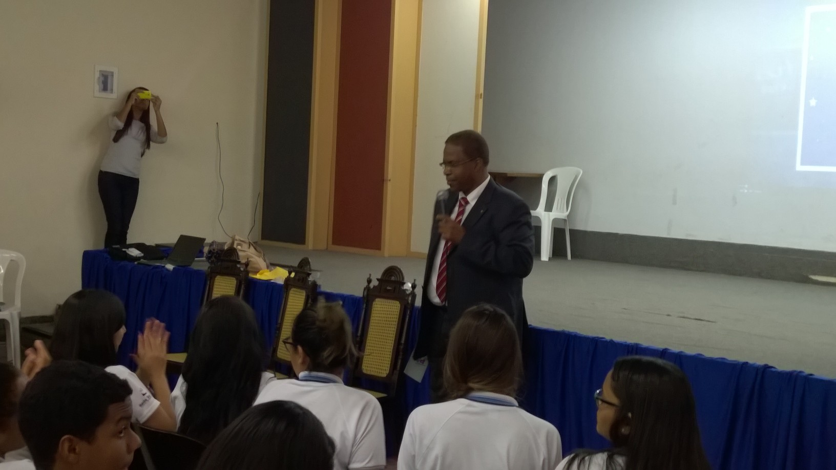 Escola Teotônio Vilela - palestrante juiz José Eduardo Nobre