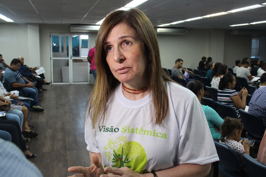 Juíza Nirvana Coelho de Mello.