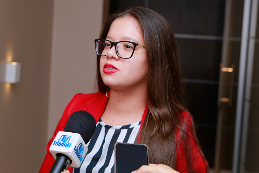 Estudante Maria Beatriz.