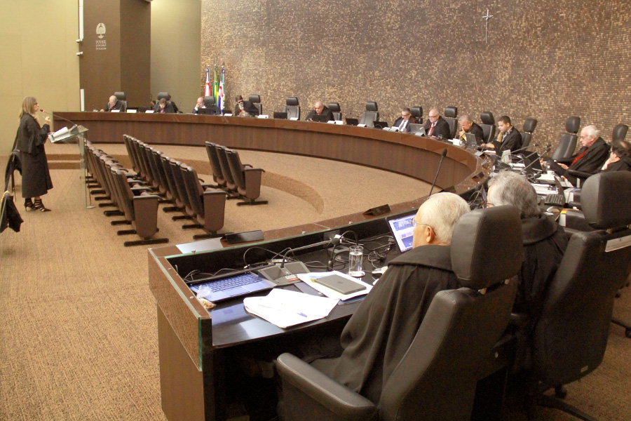 Advogada Ana Paula de Lima Soares da Costa representou Antônio Lins no Plenário.