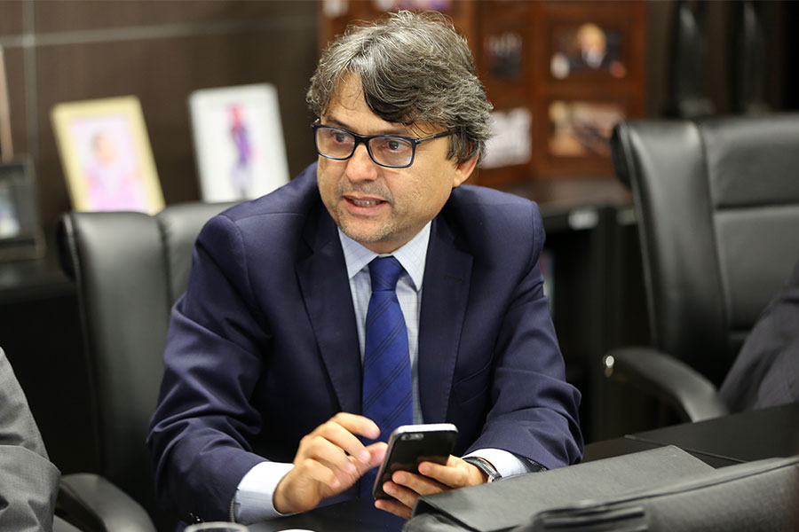 Juiz Alberto Jorge Correia, coordenador de cursos para Magistrados da Esmal.