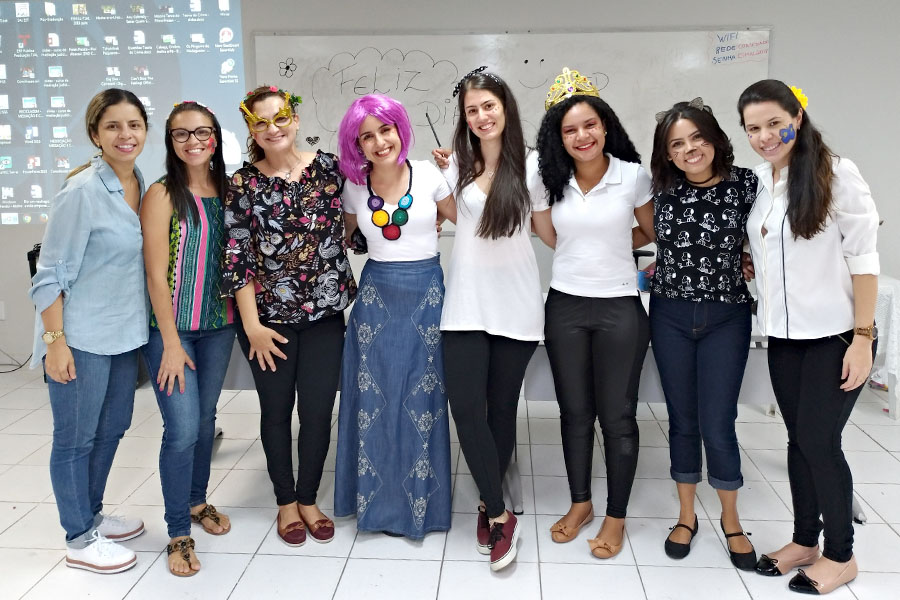 Servidoras e estagiárias do NPF.