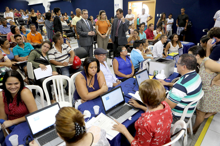 Justiça Itinerante na Universidade Tiradentes (Unit).