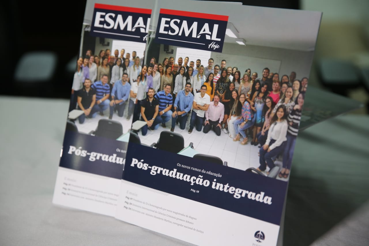 Revista produzida pela Assessoria de Imprensa da Esmal também foi lançada. 