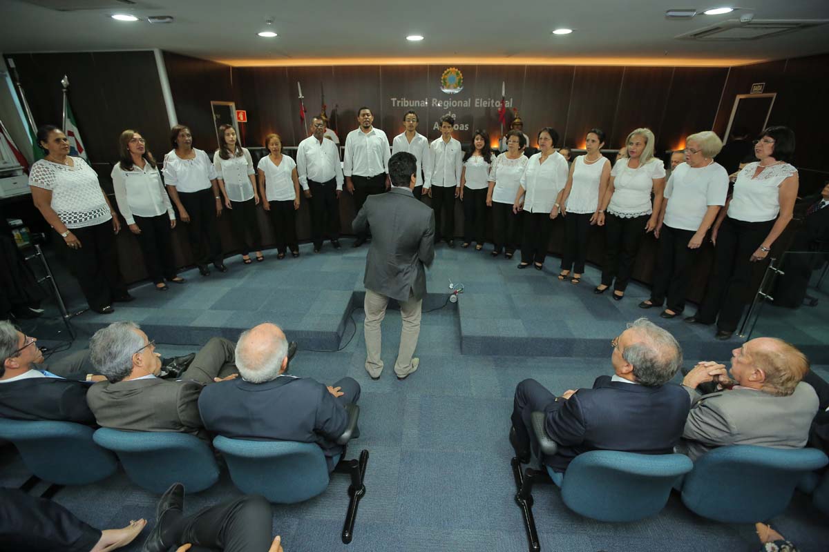 Coral do TJ/AL. Foto: Itawi Albuquerque