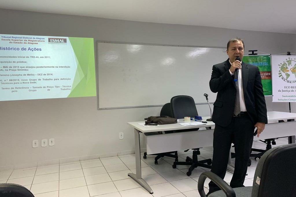 Encontro da Eco Rede na Escola Superior da Magistratura de Alagoas.