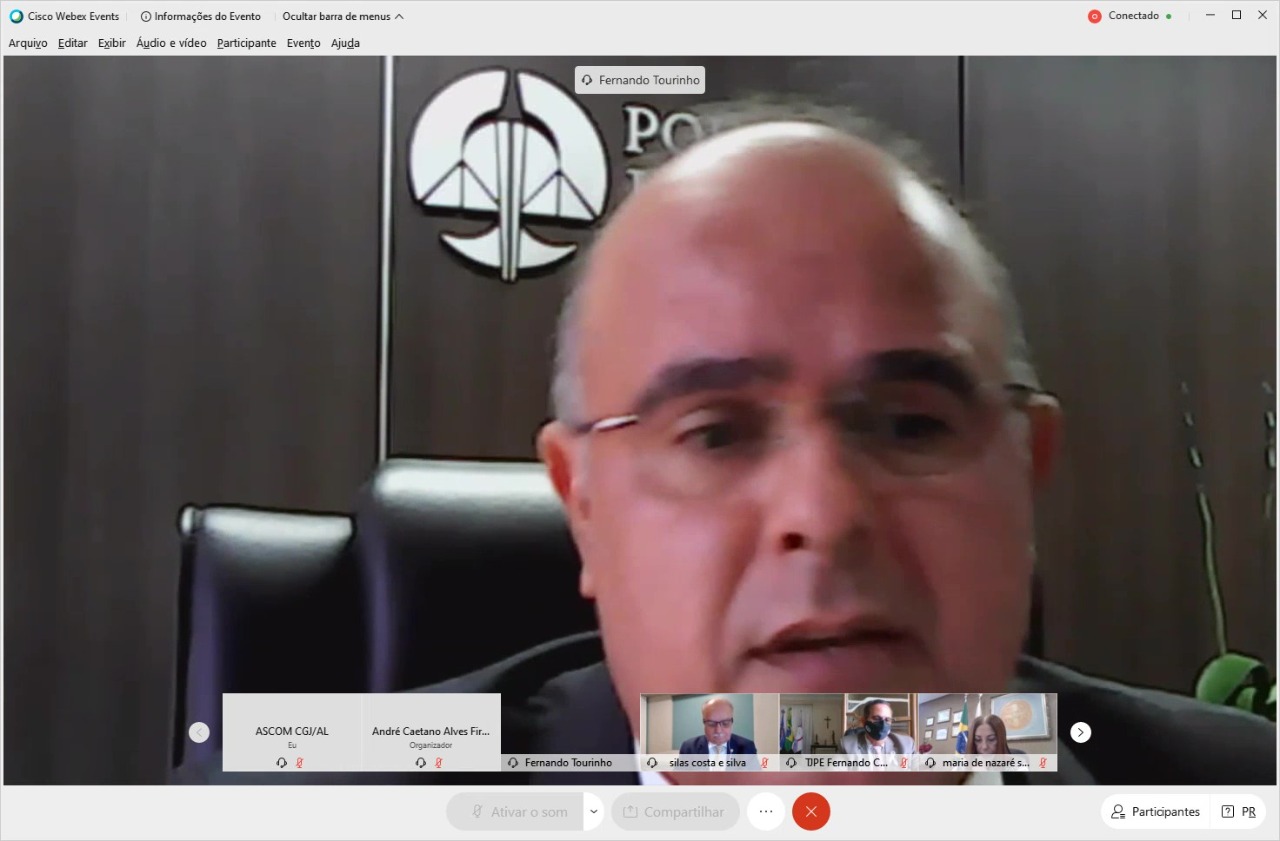 Presidente do CCOGE, desembargador Fernando Tourinho.