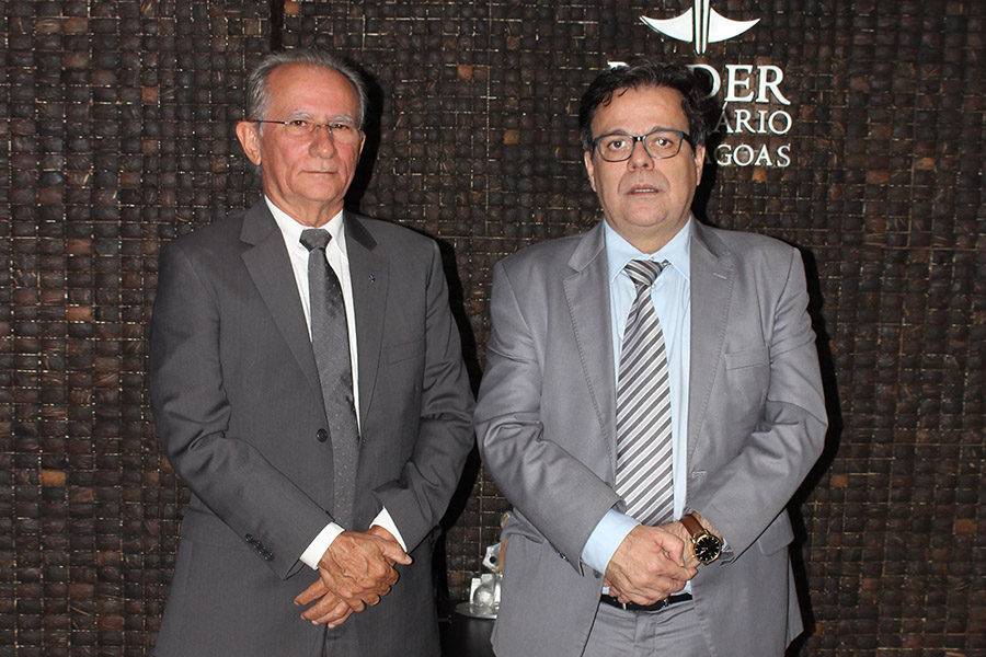 Delegado da Receita, Plínio Feitosa, discutiu o projeto com o presidente do TJAL, Tutmés Airan.
