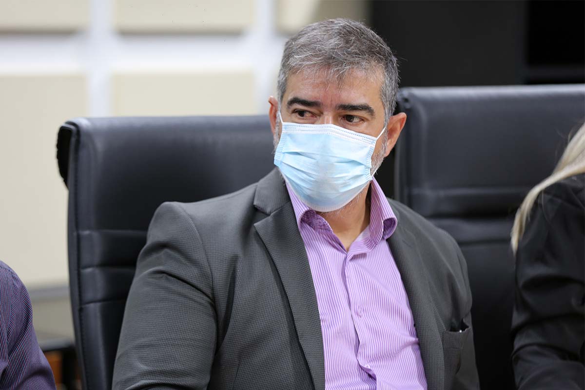 Secretário-executivo da Seris, Coronel Marcos Henrique