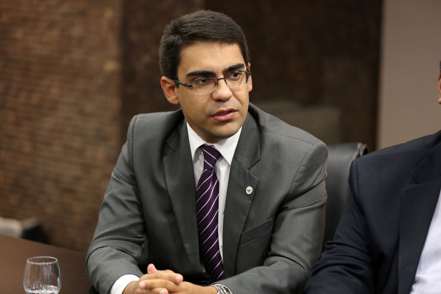 Juiz Geneir Marques, vice-presidente de juízes do interior da Almagis.