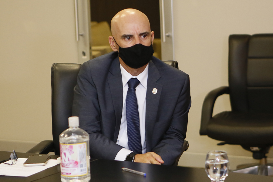 Superintendente da PF, delegado Agnaldo Mendonça