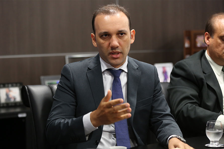 Alexandre Machado, juiz-auxiliar da Corregedoria Geral da Justiça.