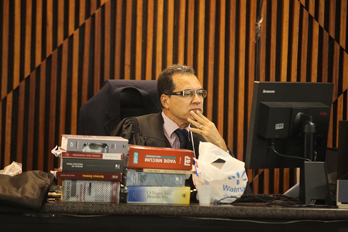 Magistrado Geraldo Cavalcante conduziu o julgamento. Foto: Anderson Moreira