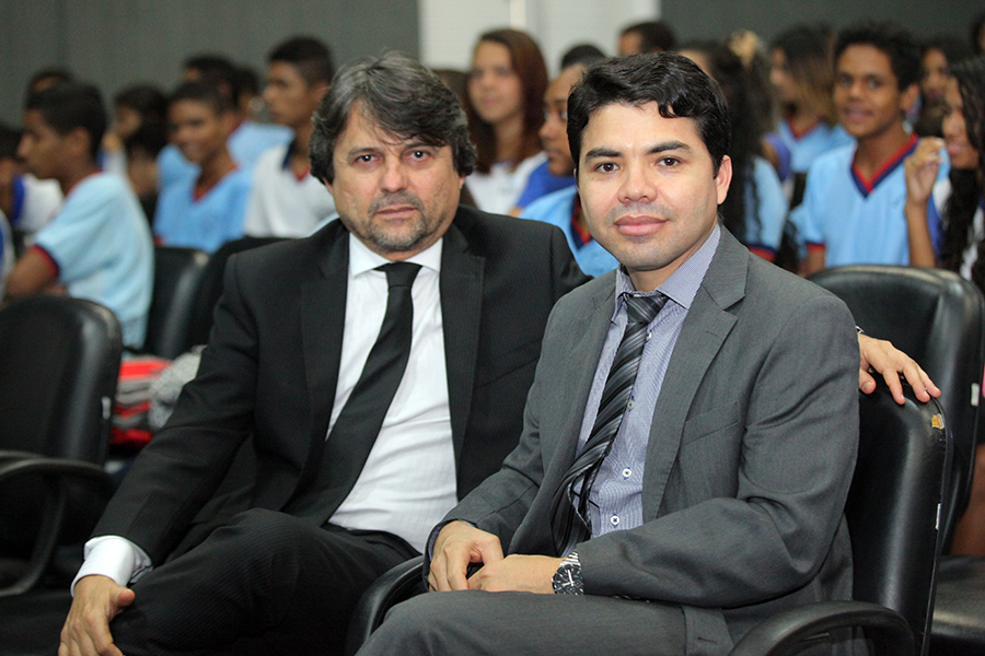 Magistrados Alberto Jorge de Lima e Hélio Pinheiro. Foto: Itawi Albuquerque