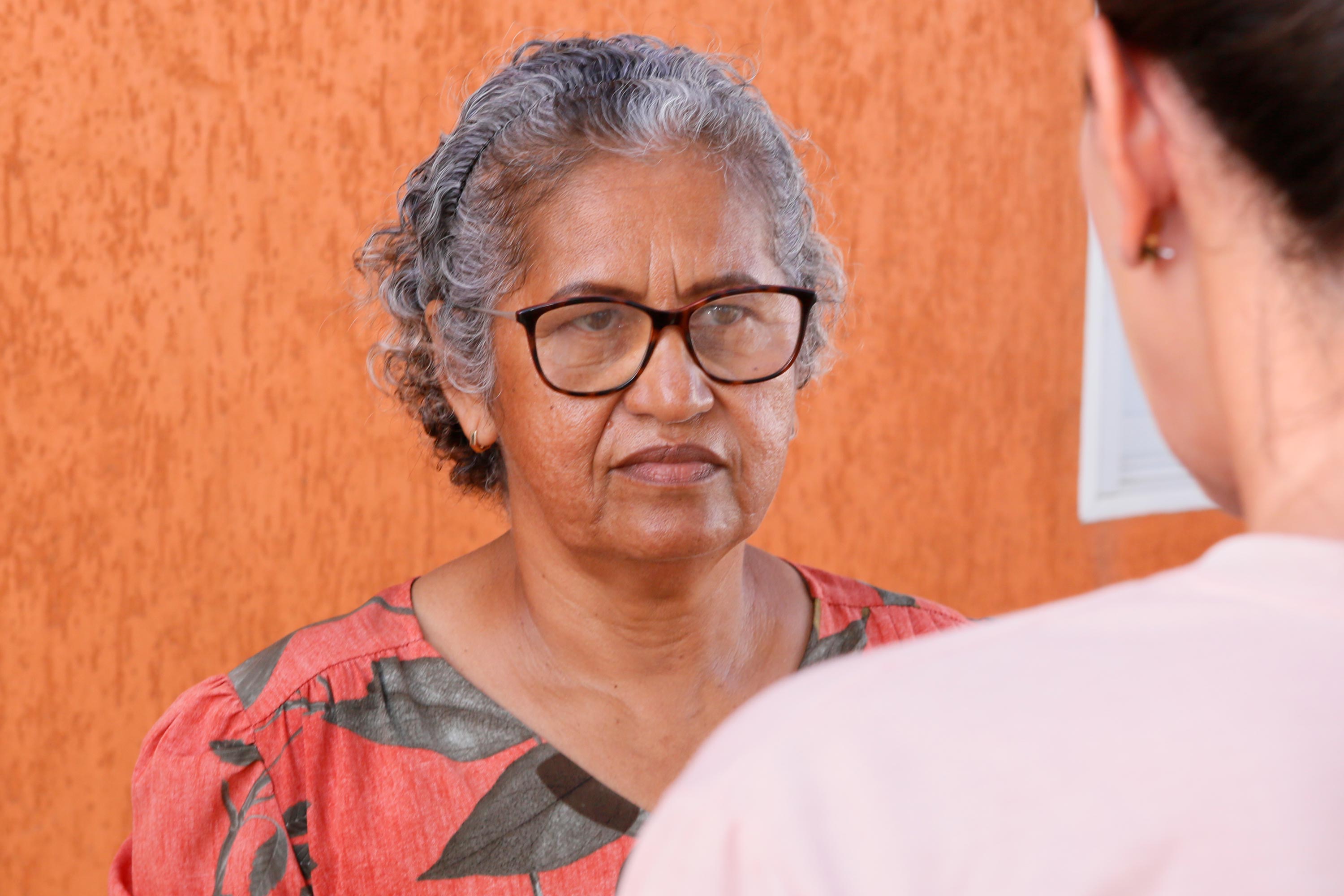 Maria Martins, representante da ASSCOMAT