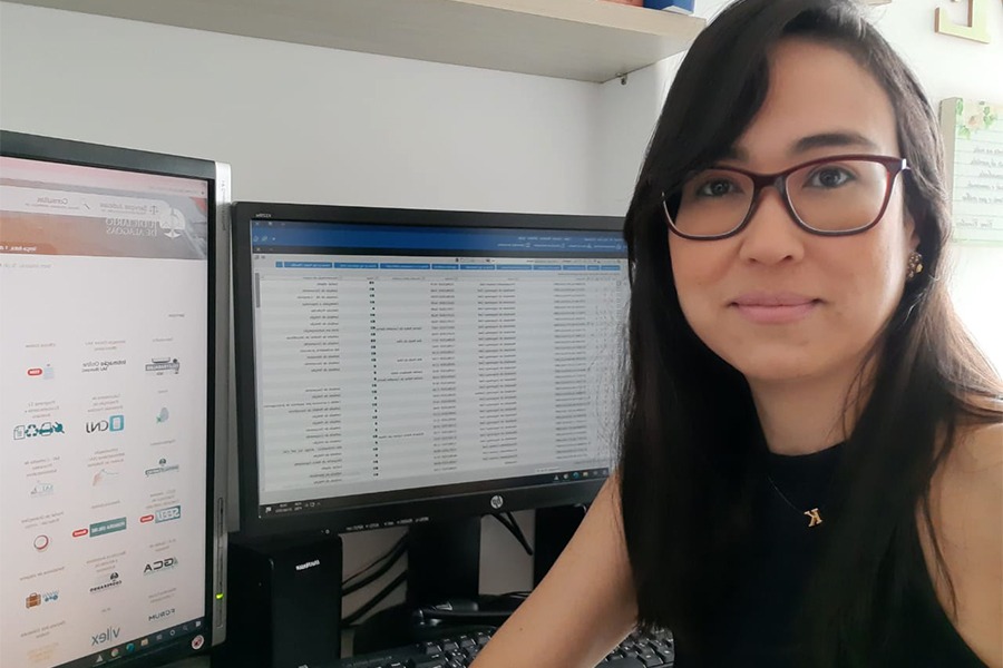 Karina Nakai, chefe de secretaria da 18ª Vara Cível da Capital.