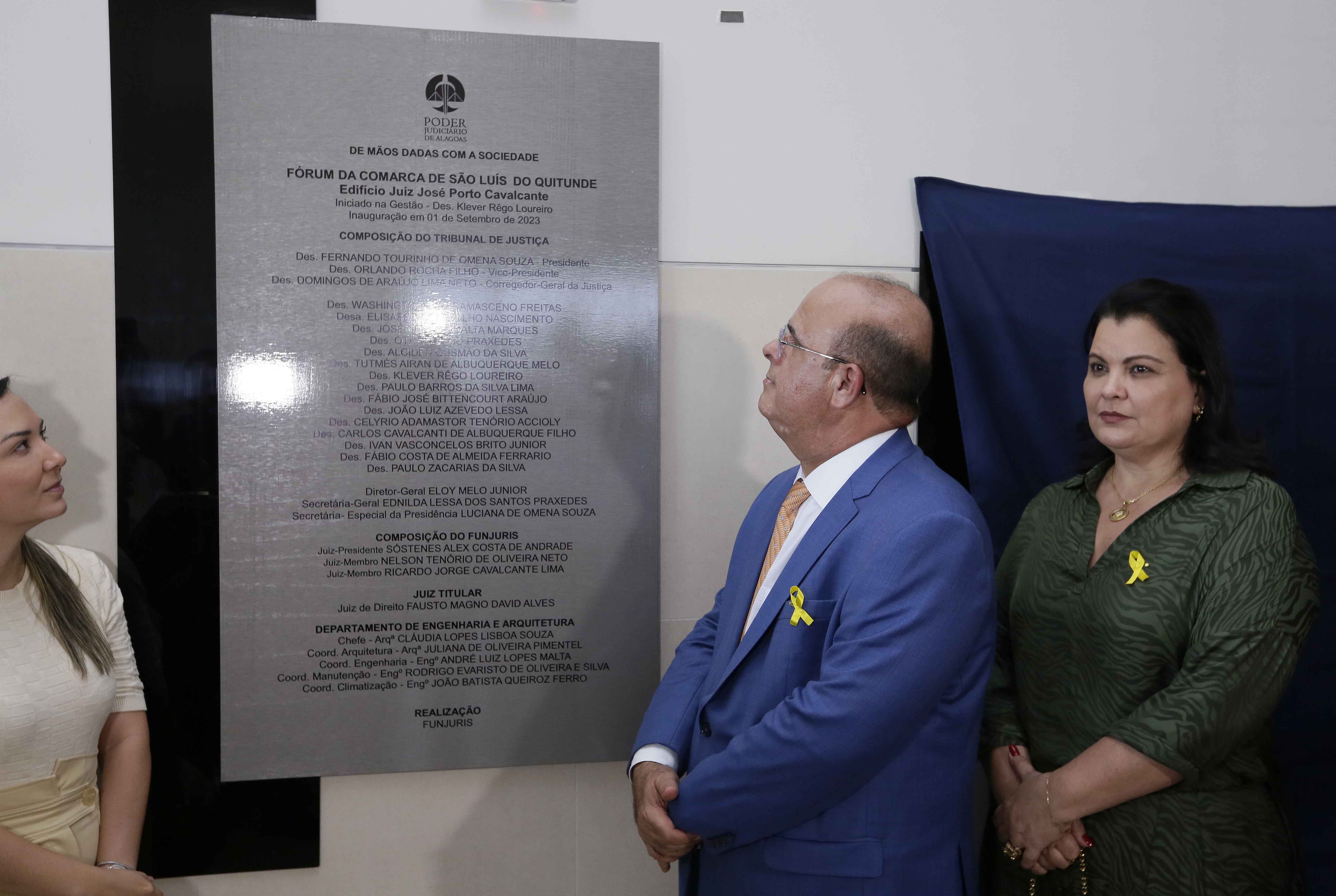 Judiciário entrega novo Fórum à população de São Luís do Quitunde.