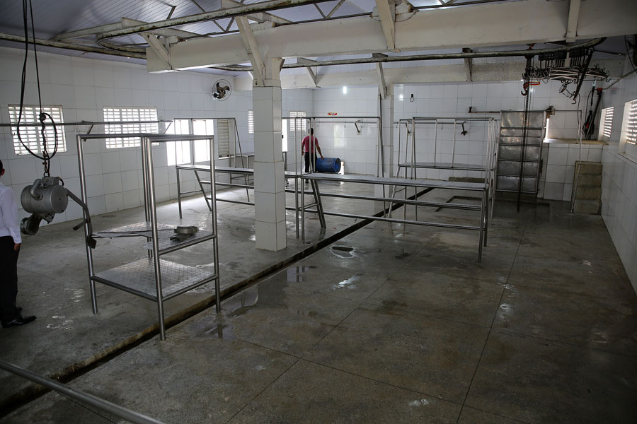 Matadouro de Porto Calvo, em foto desta quarta-feira (6).