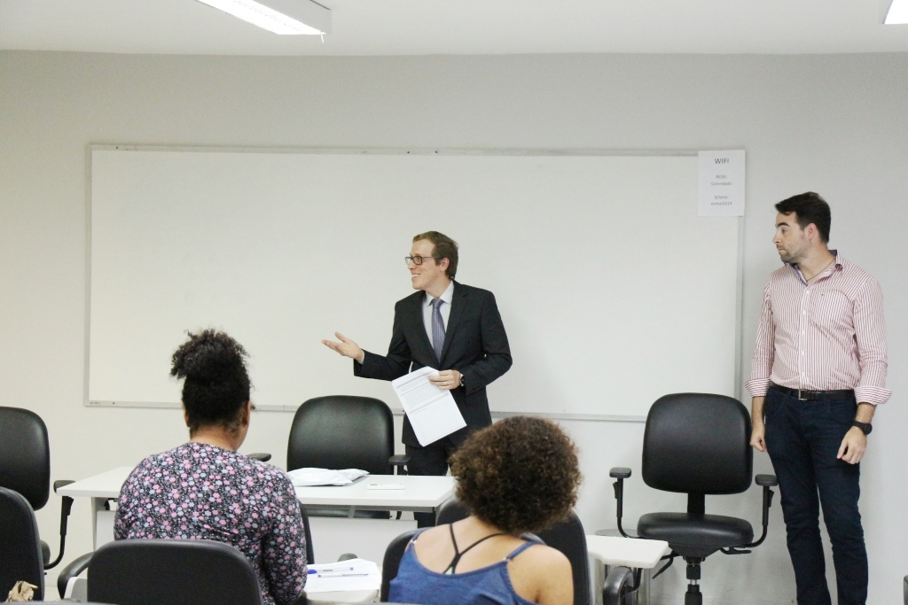 Na avaliação, o coordenador de Projetos Especiais da Esmal, juiz Anderson Passos desejou uma boa prova aos estudantes.