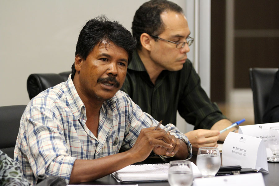 José Severino, representante do MLT