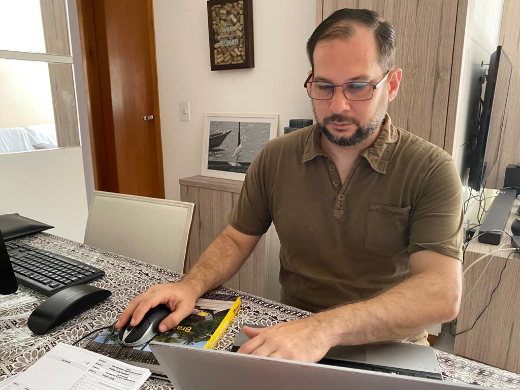 Patrick Albuquerque, servidor da Área Técnico Contábil do Extrajudicial.