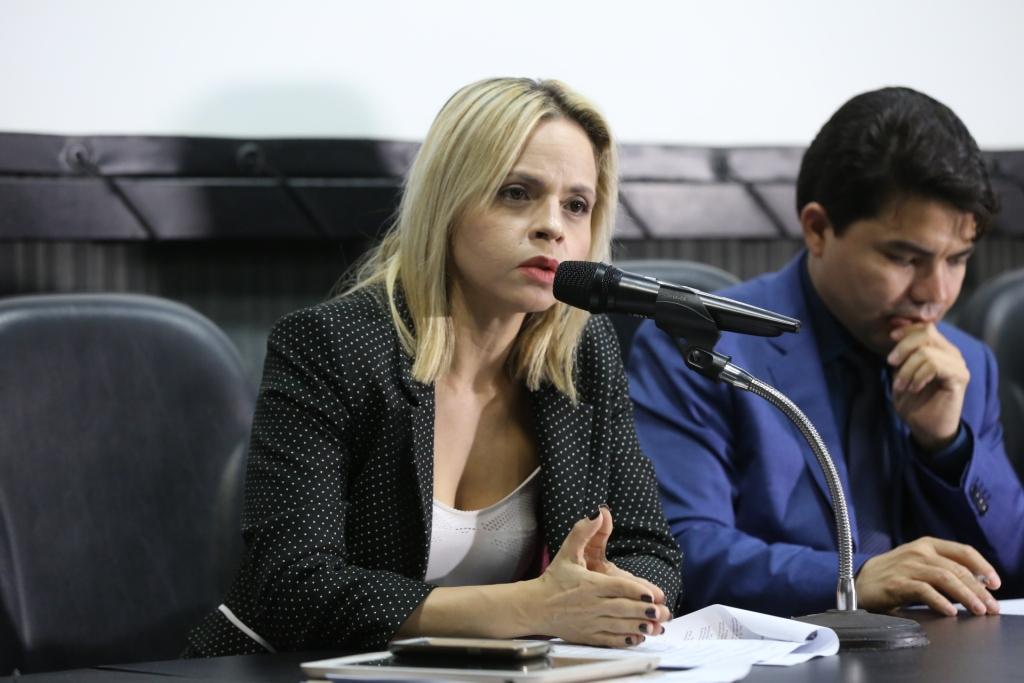 Juíza Lorena Sotto-Mayor, magistrada titular da 7ª Vara Criminal da Capital.