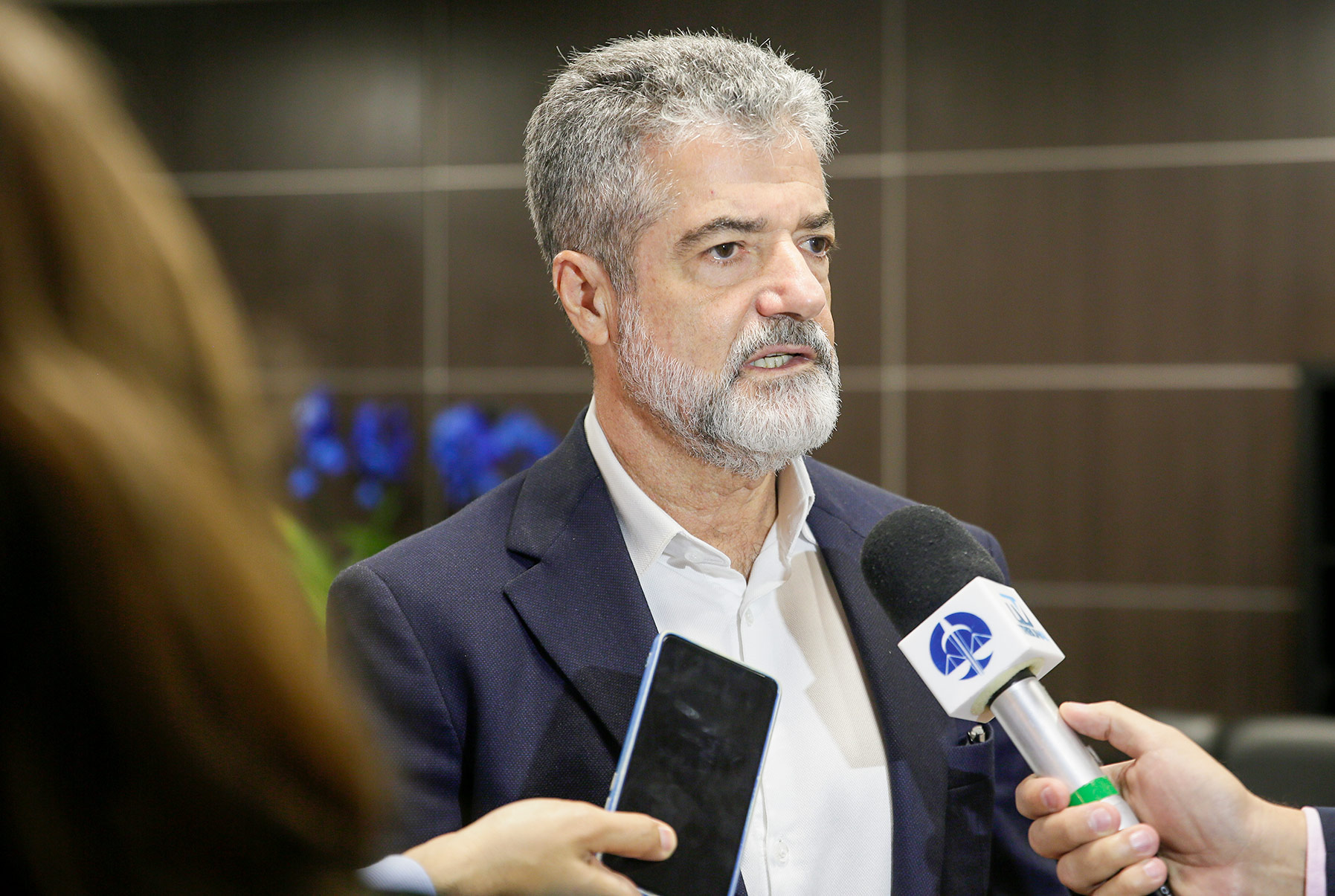 Secretário de Segurança de Alagoas, Flávio Saraiva.