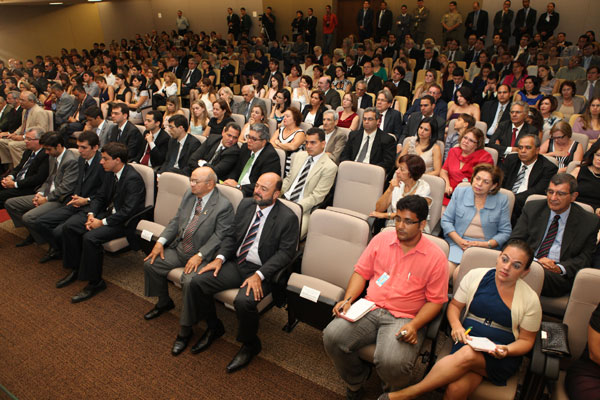 Cerimônia de posse dos 27 novos juízes substitutos do Poder Judiciário alagoano, em 15/10/2010